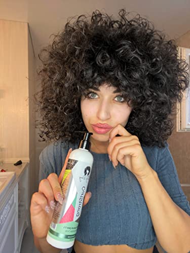 Strong Hold Curl Gel for Waves and Coils - Vegan, Humidity Resistant 10 oz