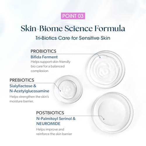 Double Barrier Cream 80ml Skin Barrier Support Moisturizer for Sensitive & Dry Skin