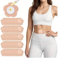 Castor Oil Patches ? FDA/MDR/CE Certified Carrier Patches for Castor Oil, Medical-Grade Self-Adhesive Pads, Disposable Organic Cotton Belly Button Patch, Portable Breathable Anti Leakage No Wash