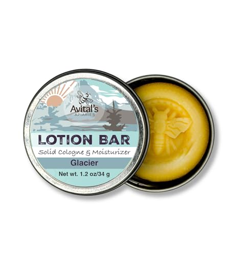 Natural Beeswax Lotion Bar Gift Set - 3-Pack with Shea & Mango Butters