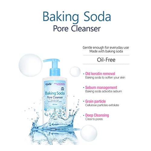 Epielle Baking Soda Pore Cleanser | Oil-Free, Gentle Daily Use | Cleanse & Exfoliate Pores for Oily & Combination Skin | 6.77 FL OZ | 1 Pack | Korean Skincare