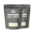 Muscle Salt Bath Soak with Arnica & Peppermint - Handcrafted Epsom Salt 2-Pack