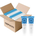 Travel Size Body Wash 1 oz/30 ml Pack of 100 - Individually Wrapped, Leak-Proof