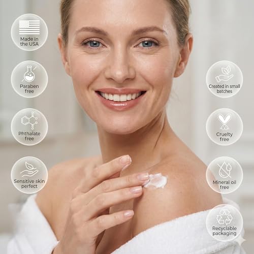 Hydrating Firming Caviar Body Butter Cream with Vitamin E & Green Tea – 9.5oz