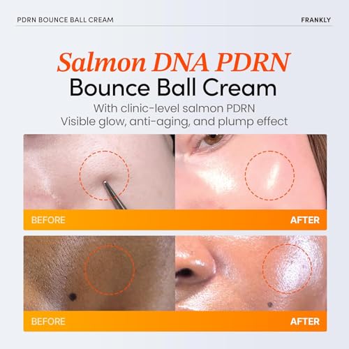 Salmon PDRN Bounce Ball Cream - Korean Skincare for Skin Repair & Firmness