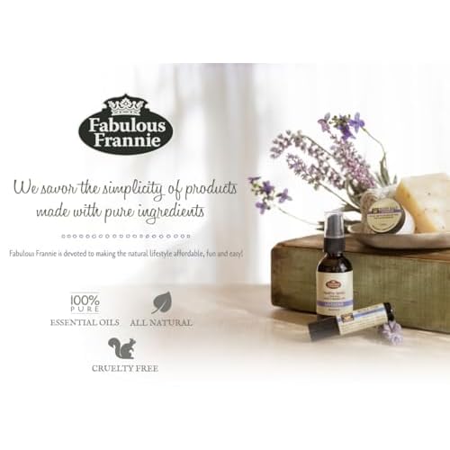 Fabulous Frannie Sleep All Natural Essential Oil Healing Balm made with Sunflower Oil, Coconut Oil, Shea Butter, Beeswax, Soy Wax, Aloe Vera and Pure Essential Oils 3.5oz Tin
