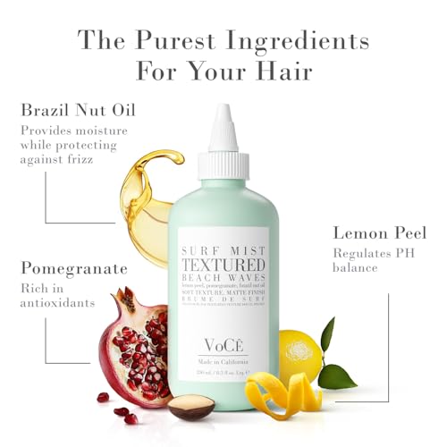 Natural Surf Mist Texture Spray for Effortless Beach Waves - 8.5oz