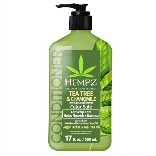 Hempz Biotin Hair Conditioner Tea & Chamomile 17oz - Scalp Care & Hair Growth