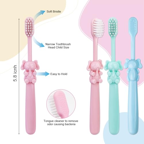 100 Pcs Disposable Kids Toothbrushes Bulk Individually Wrapped – SLequipo