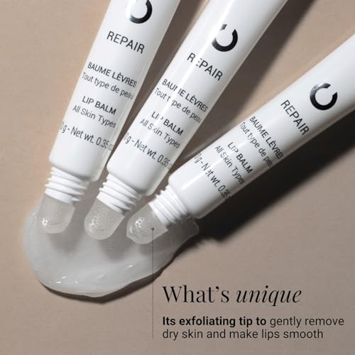 Repair Lip Balm with Shea & Maracuja Oil - Soothing Hydration, Exfoliating Tip