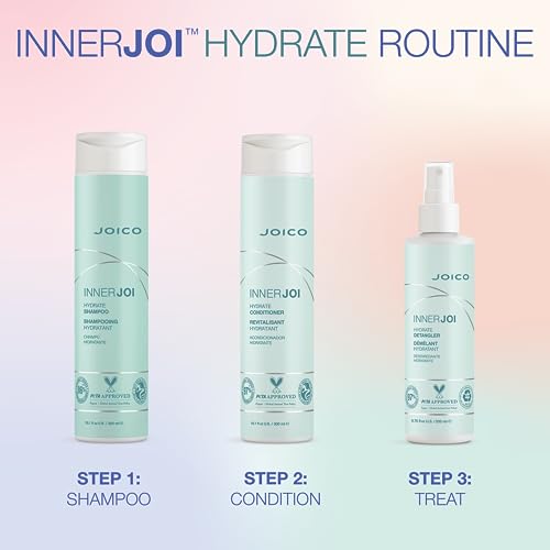 Joico InnerJoi Hydrate Conditioner 10.1 Fl Oz for Dry Hair & Scalp - Vegan & Sulfate-Free