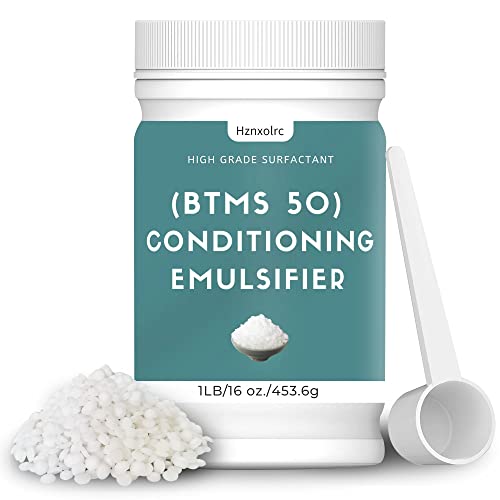16 oz BTMS 50 Conditioning Emulsifier for Hair and Skin Care - Pack of 1 Pound