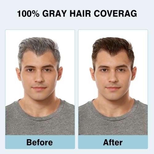 Brown Hair Dye Shampoo with Botanicals - Natural Hair Color & Gray Coverage - Variations of THIS listing