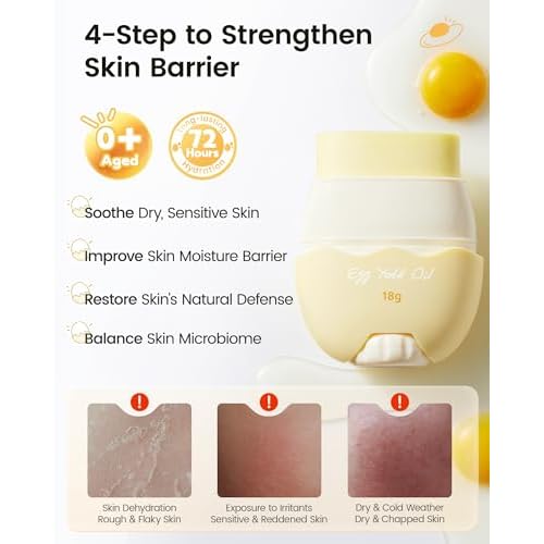 RUNBEN Kids Face Lotion Stick, 72H Deep Moisturizing, Gentle & Non-Greasy Baby Moisturizer Balm, Repair Skin Barrier, Relieves Kids Dry & Sensitive Skin Care, Easy Application