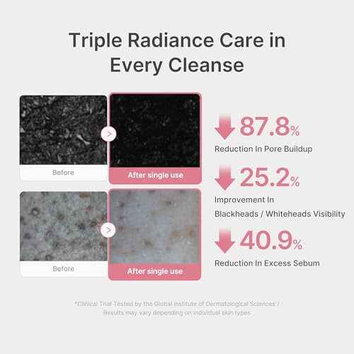 medicube Facial Cleanser PDRN Pink Glutathione Capsule Foam Cleanser | Daily Face Wash for Pore Care, Uneven Skin Tone, Texture | Hydrating & Nourishing Deep Cleansing | Korean Skincare, 4.23 oz