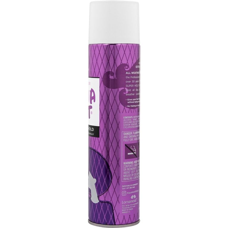 Aqua Net Extra Super Hold Professional Hair Spray Unscented 11