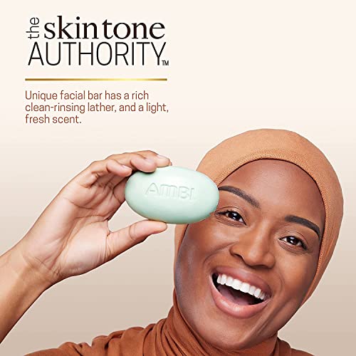 Ambi Complexion Cleansing Bar Soap - Light Fresh Scent, 3.5 oz Pack of 8