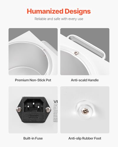 Large Capacity Wax Warmer 3000ML 300W Adjustable Temperature for Hair Removal