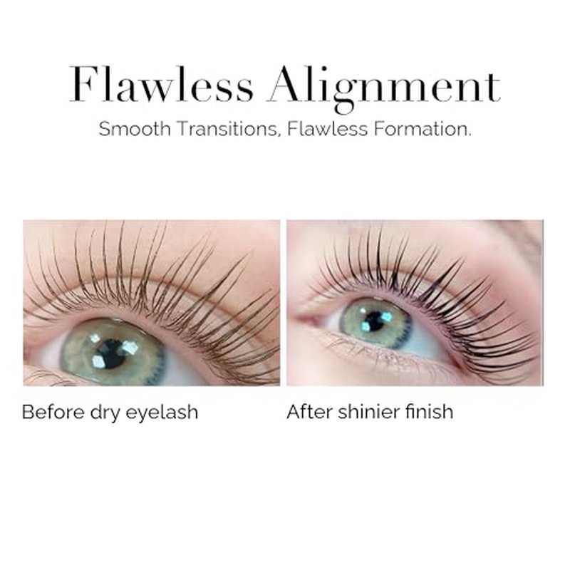 Dlux Professional Lash Sealant for Eyelash Extensions - Lash Sealer For Cluster Lashes DIY Lash Extension Coating Long Lasting 2 Weeks Lash Seal, Lash Tech Gifts for Women