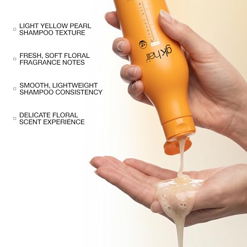 GK HAIR Color Protection Sulfate-Free Shampoo 8.11 Fl Oz - UV Shield & Anti-Fade Formula