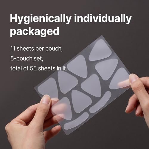 Wrinkle Repair Patches for Frown Lines and Smile Lines - 55 Count Pack of 3