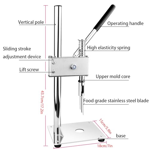 Coconut Opener Machine Stainless Steel Tool Set - Easy & Efficient Nut Cracker