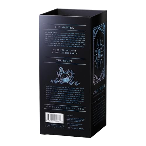 Solar Hyaluronic Acid Face Serum for Women Skincare I Hydrating Anti Aging Serum I Hyaluronic Acid for Face
