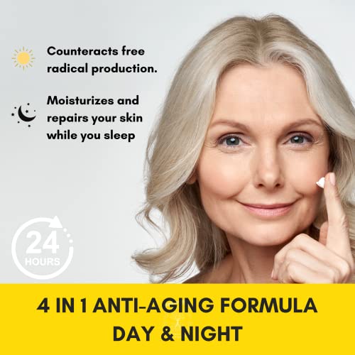 Doppeltree Collagen & Hyaluronic Acid Face Moisturizer Day & Night Cream