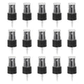 uxcell 50 Pcs Black Spray Top, 20/410 Fine Mist Sprayer Reusable Replacement Spray Bottle Pump Plastic Top for Cosmetic Perfume and Body Sprays Bottle