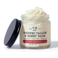 Whipped Grass-Fed Tallow Balm & Manuka Honey For Skin Face Body - Organic Jojoba & All-Natural Moisturizing Cream for Nourished, Soft Skin - Handmade All-Natural Moisturizer (2 Oz, Pink Grapefruit)