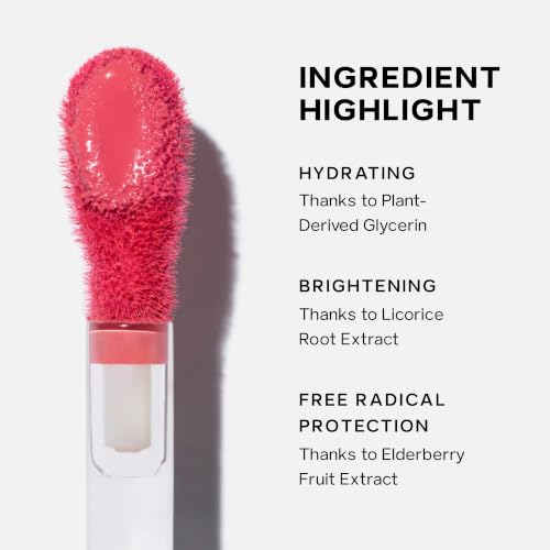 Saie Dew Liquid Blush for Cheeks - Lady / 0.40 oz - Buildable Natural Flush