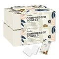 Unscented Compressed Towels - Disposable Washcloths, 112 Count, 12x10 In - Ourmed Life