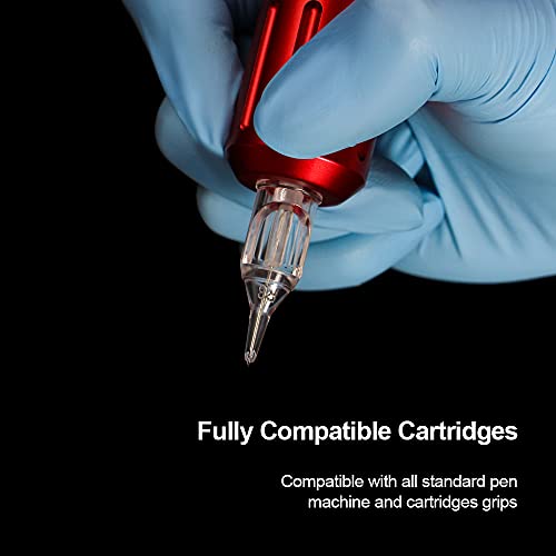 Autdor Tattoo Cartridge Needles 100Pcs Mixed Round Liner Shader Flat Magnum RL RS M1 Variation