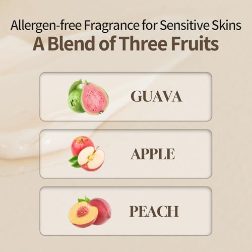 Salmon & Centella Body Cream for Sensitive Skin - Hypoallergenic Moisturizer