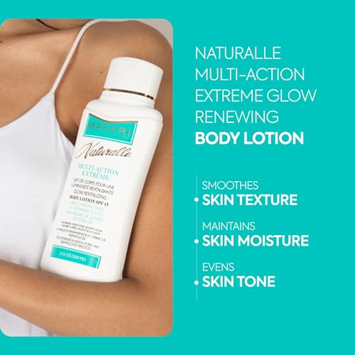 Makari Naturalle Multi-Action Extreme Body Lotion SPF15 – 17.6 oz, Daily Hydration