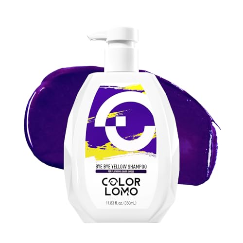 Purple Shampoo for Blonde Hair - Neutralizes Brass & Yellow Tones, Sulfate-Free