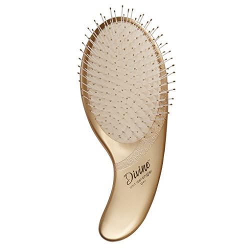 Olivia Garden Divine Revolutionary Hair Brush - Ergonomic Design, Gentle on Hair & Scalp