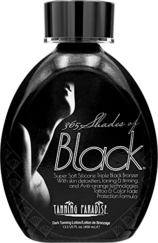 Black Bronzing Tanning Lotion with Detox & Collagen Boost - 13.5oz