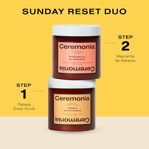 Multicoloured Ceremonia Deep Conditioning Hair Mask 7.8 Fl Oz for Dry & Damaged Hair