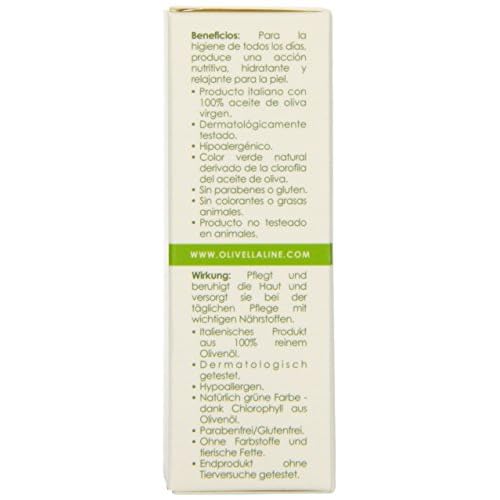 Olivella Face and Body Soap, Scented All-Natural 100% Virgin Olive Oil from Italy, 5.29-Ounce Bars (Pack of 12)