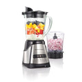 Hamilton Beach Power Elite Blender & Food Chopper Set - Black, 40 Oz Glass Jar