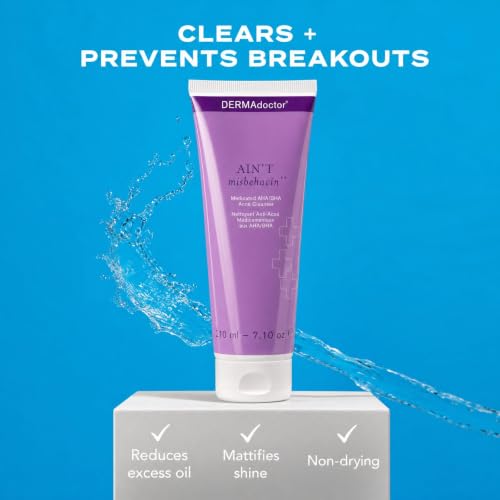 Cranberry Dermaface Acne Face Wash with Salicylic Acid - 7.1 oz