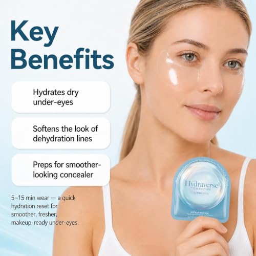Hydraverse Surface Phase Under Eye Patches - Fast Hydration & Makeup Prep, 28 Pairs
