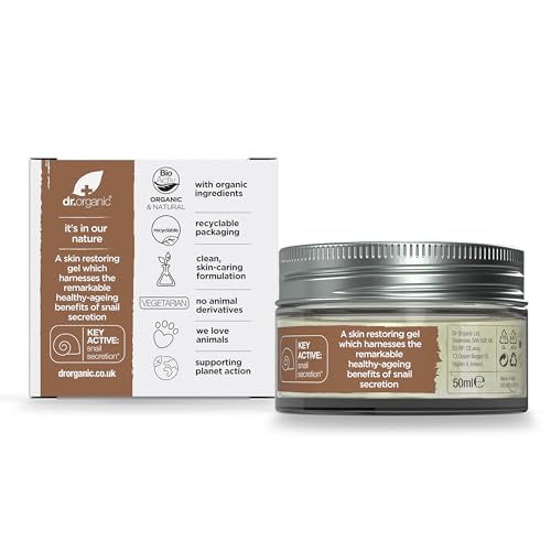 Organic Snail Gel for Moisturizing and Anti-Aging - 1.7 fl oz