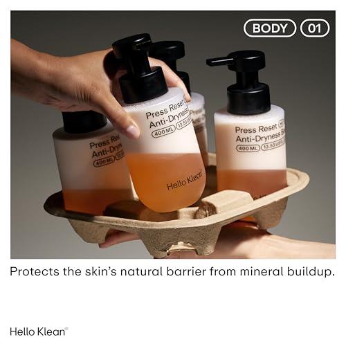 Hello Klean Press Reset Anti-Dryness Body Wash - Hydrating Hard Water Formula