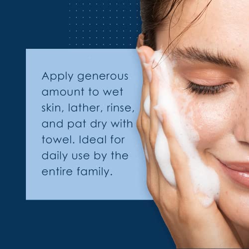 Vanicream Liquid Cleanser - 8 fl oz ? Unscented, Gluten-Free Formula for Sensitive Skin (Pack of 2)