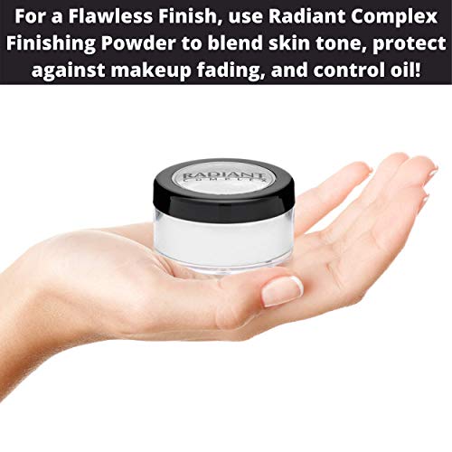 Translucent Finishing Powder Applies over Primer and Makeup to Protect Your Palette, Control Oil and Preserve Your Contour or Preferred Professional Styling (1 - Pack)
