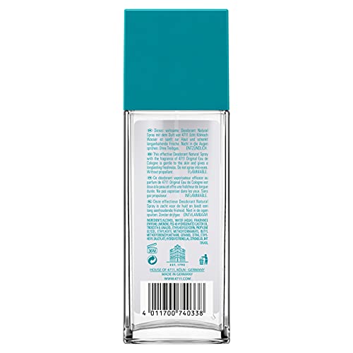 4711 Unisex Eau de Cologne - 2.5 oz Refreshing Citrus Fragrance Spray