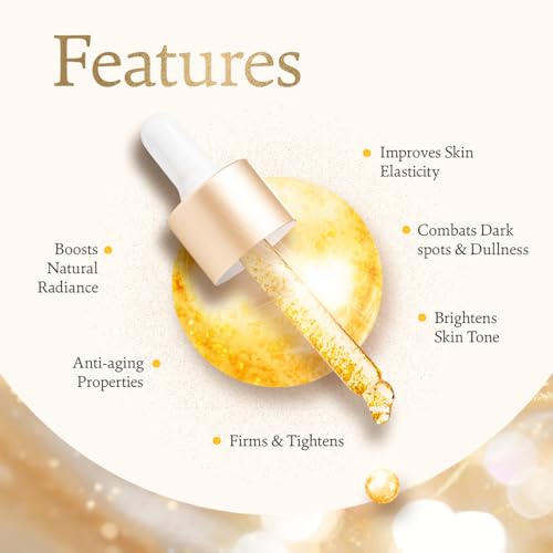 Indulgeo Essentials Rose Gold Face Oil 15ml Organic Anti-Aging Serum