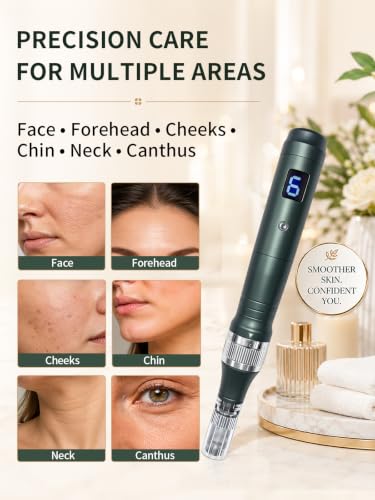 Aofruik 0.25mm Skin Roller Pen for Facial Beauty & Skin Rejuvenation
